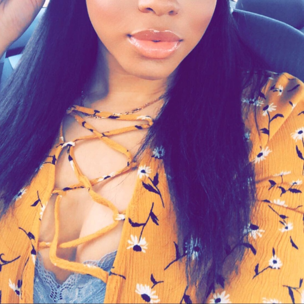 Floral crop top